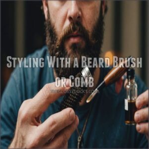 Styling With a Beard Brush or Comb