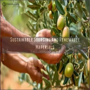 Sustainable Sourcing and Renewable Materials