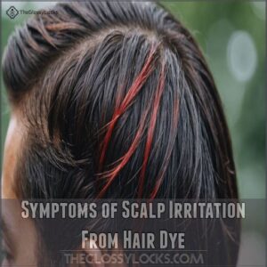 Symptoms of Scalp Irritation From Hair Dye