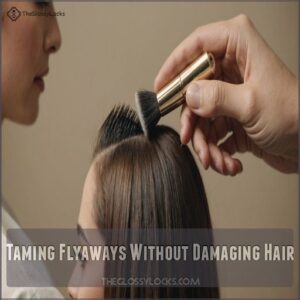 Taming Flyaways Without Damaging Hair