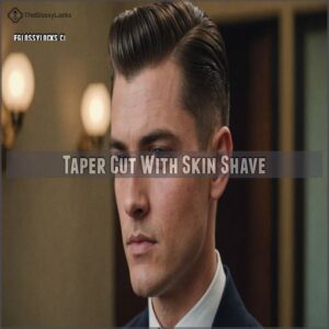 Taper Cut With Skin Shave