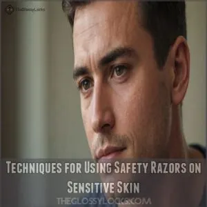 Techniques for Using Safety Razors on Sensitive Skin