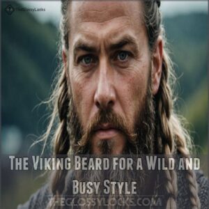 The Viking Beard for a Wild and Busy Style