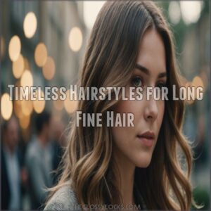 Timeless Hairstyles for Long Fine Hair