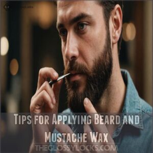 Tips for Applying Beard and Mustache Wax