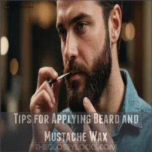 Tips for Applying Beard and Mustache Wax