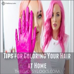 Tips for Coloring Your Hair at Home