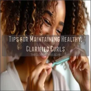 Tips for Maintaining Healthy, Clarified Curls Tips for Maintaining Healthy, Clarified Curls