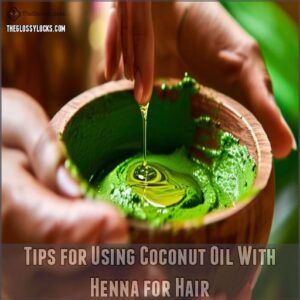 Tips for Using Coconut Oil With Henna for Hair