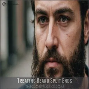 Treating Beard Split Ends