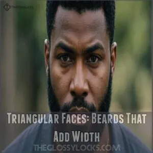 Triangular Faces: Beards That Add Width Triangular Faces: Beards That Add Width
