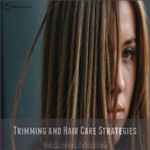 Trimming and Hair Care Strategies