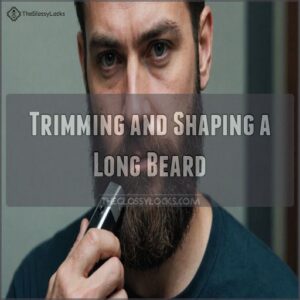 Trimming and Shaping a Long Beard