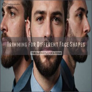 Trimming for Different Face Shapes