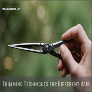 Trimming Techniques for Different Hair