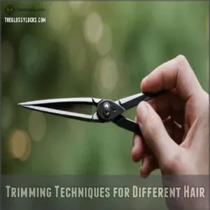 Trimming Techniques for Different Hair