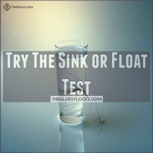 Try The Sink or Float Test