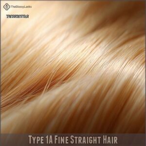 Type 1A Fine Straight Hair