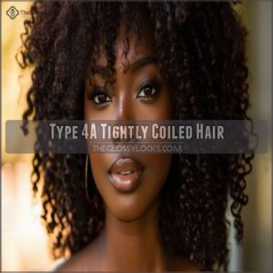 Type 4A Tightly Coiled Hair