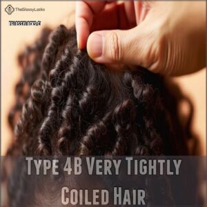 Type 4B Very Tightly Coiled Hair