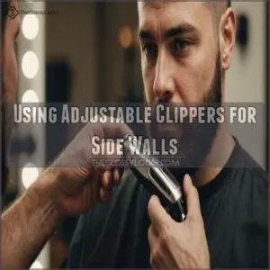 Using Adjustable Clippers for Side Walls