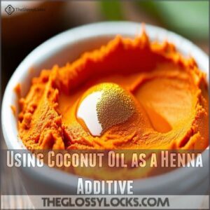 Using Coconut Oil as a Henna Additive