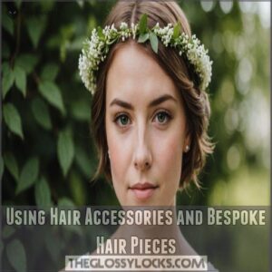 Using Hair Accessories and Bespoke Hair Pieces