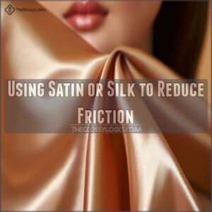 Using Satin or Silk to Reduce Friction