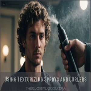 Using Texturizing Sprays and Curlers