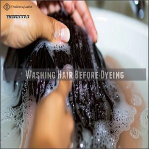 Washing Hair Before Dyeing