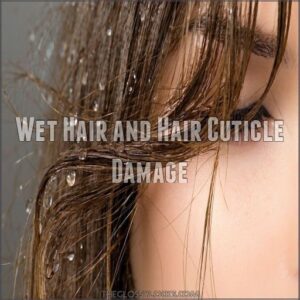 Wet Hair and Hair Cuticle Damage