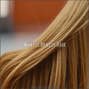 What is Brassy Hair