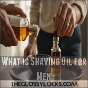 What is Shaving Oil for Men