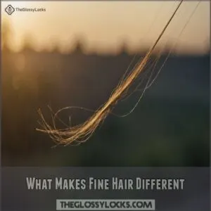 What Makes Fine Hair Different