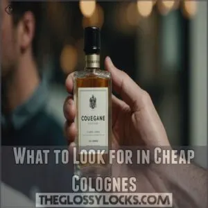 What to Look for in Cheap Colognes