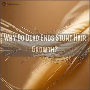 why do dead ends stunt hair growth