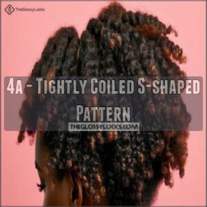 4a - Tightly Coiled S-shaped Pattern