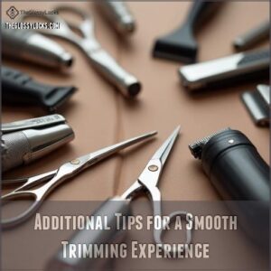 Additional Tips for a Smooth Trimming Experience