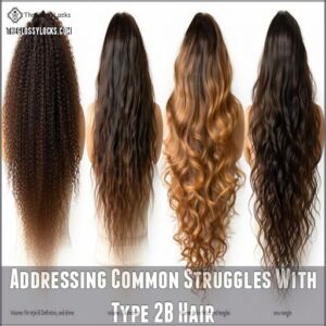 Addressing Common Struggles With Type 2B Hair