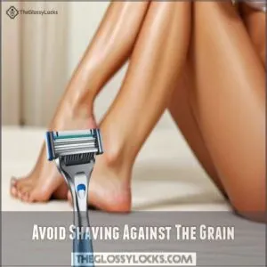 Avoid Shaving Against The Grain