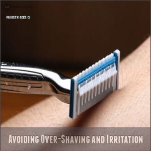 Avoiding Over-Shaving and Irritation