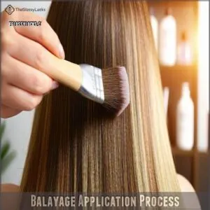 Balayage Application Process