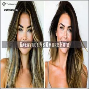 balayage vs ombre hair