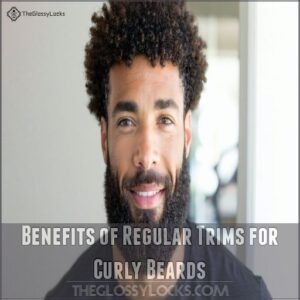 Benefits of Regular Trims for Curly Beards