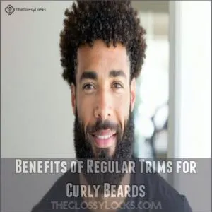 Benefits of Regular Trims for Curly Beards