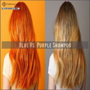 Blue Vs. Purple Shampoo