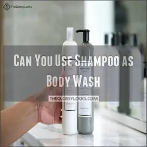 Can You Use Shampoo as Body Wash