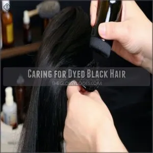 Caring for Dyed Black Hair