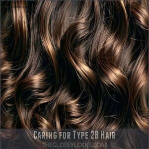 Caring for Type 2B Hair