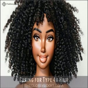 Caring for Type 4a Hair